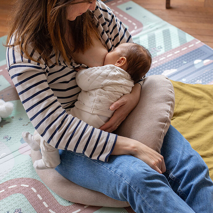Avis Coussin Little Warmy Jersey - Heather Clay
