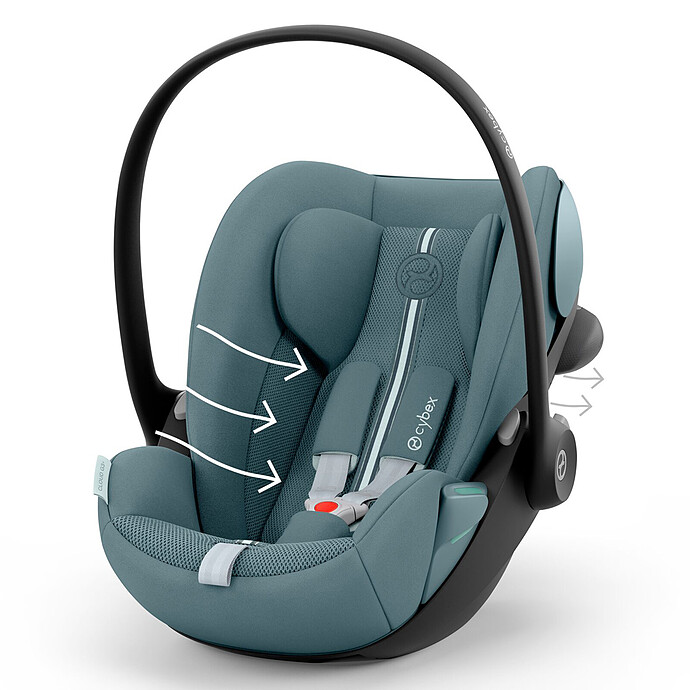 Siège Auto Cloud G3 Plus -Size Groupe 0+ - Stormy Blue pas cher