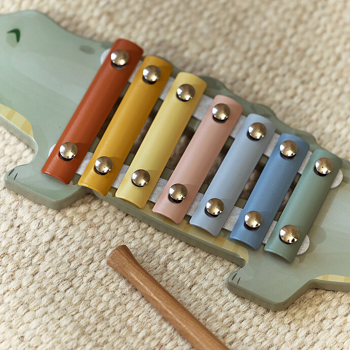 Xylophone Crocodile - Safari Friends pas cher