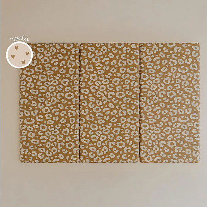 Tapis de Jeu Réversible Tapilou x Atelier Wagram - Coeur / Léopard Tapilou