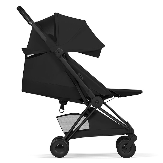 Poussette Ultra-compacte Coyä Style Châssis Matt Black - Sepia Black Cybex