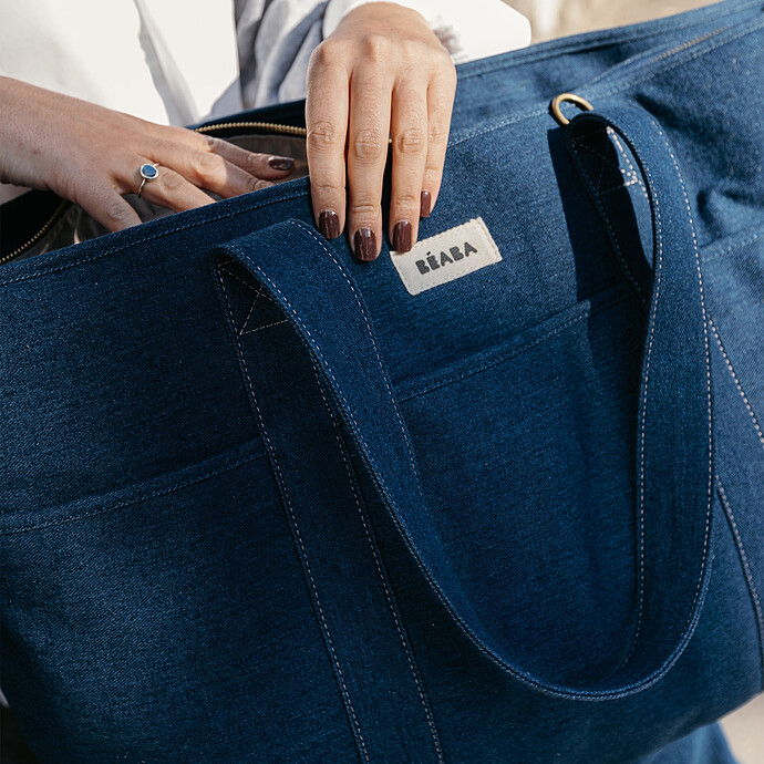 Achat Sac à Langer Madrid XXL - Denim