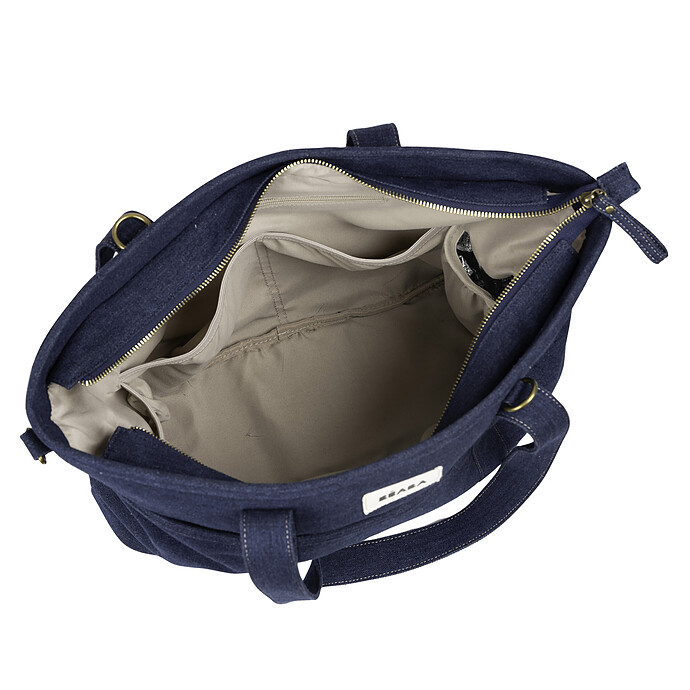 Sac à Langer Madrid - Denim pas cher