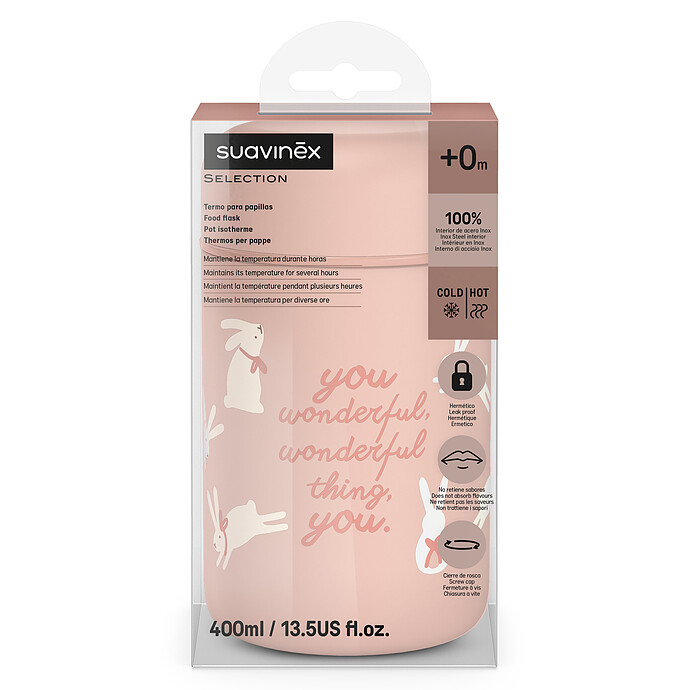 Avis Pot Isotherme Wonderland - Pink