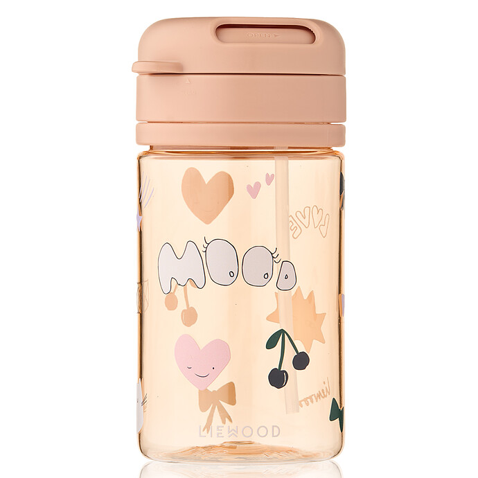 Verre avec Paille Pavia Mood Pale Tuscany - 500 ml pas cher