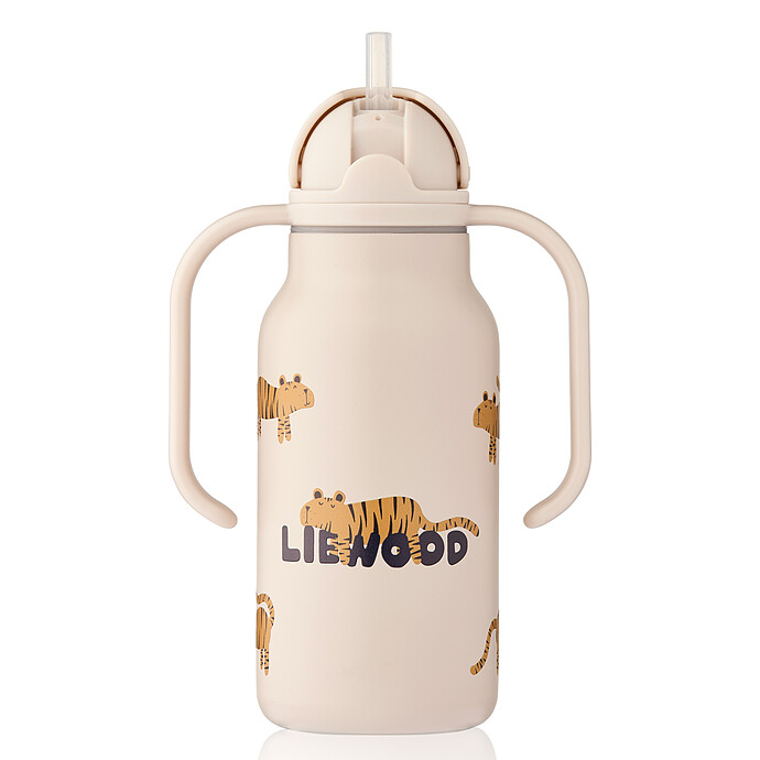 Gourde avec Poignées Kimmie Tiger Sandy - 250 ml  Liewood