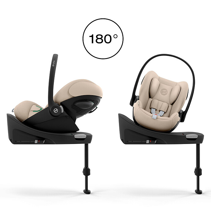 Siège Auto Cloud G3 -Size Groupe 0+ - Almond Beige Cybex