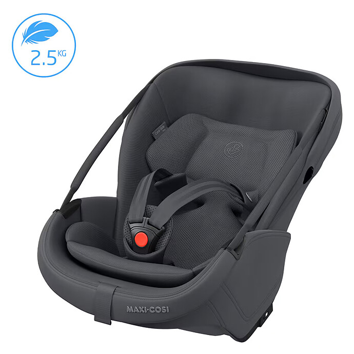 Siège Auto Coral Slide Pro i-Size Groupe 0+ - Moon Graphite Maxi-Cosi