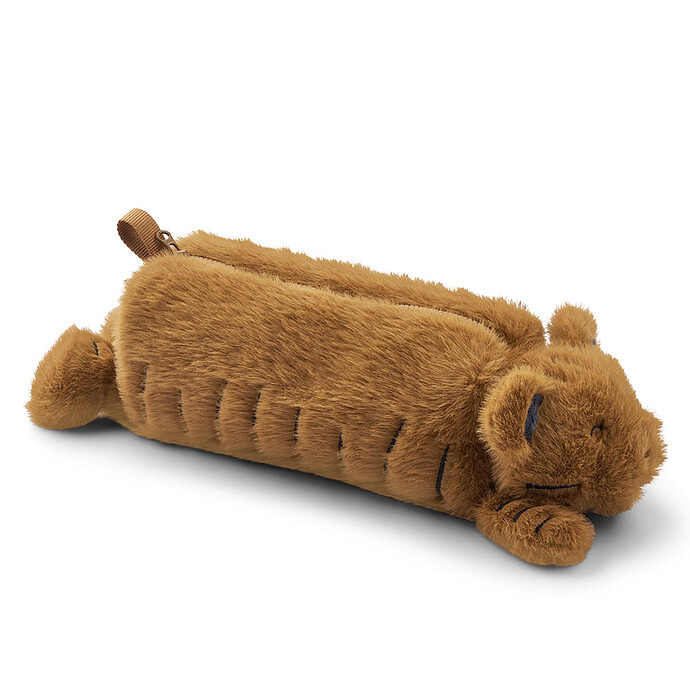 Pochette en Peluche Dalina Tigre - Golden Caramel Liewood