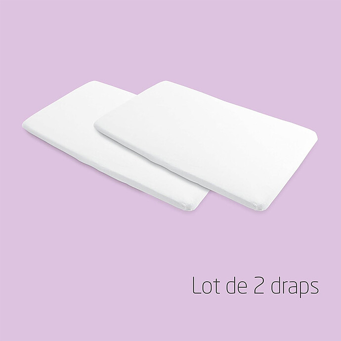 Avis Lot de 2 Draps de Lit Merlin