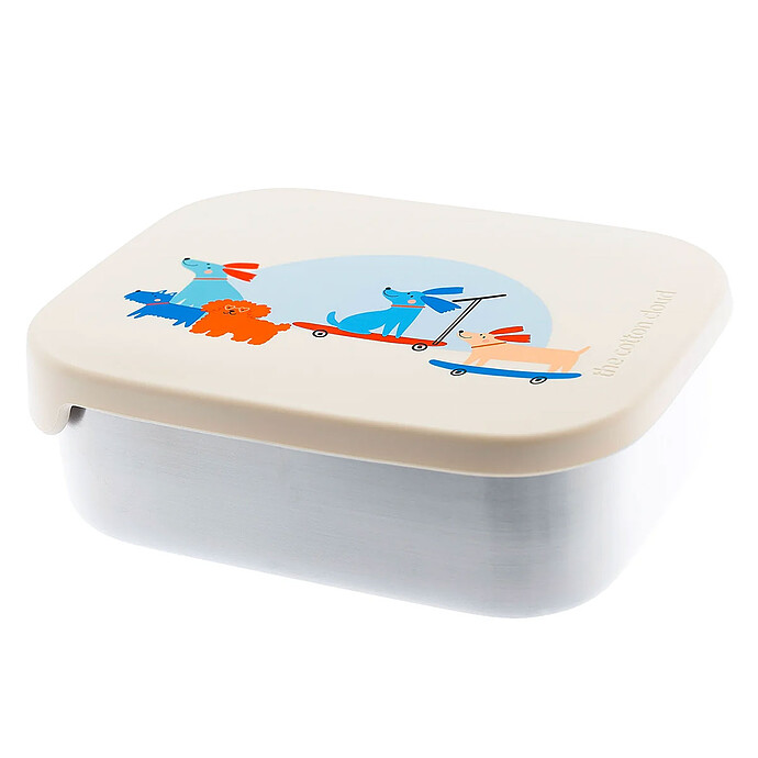 Boîte à Goûter Inox - Woof Gang The Cotton Cloud