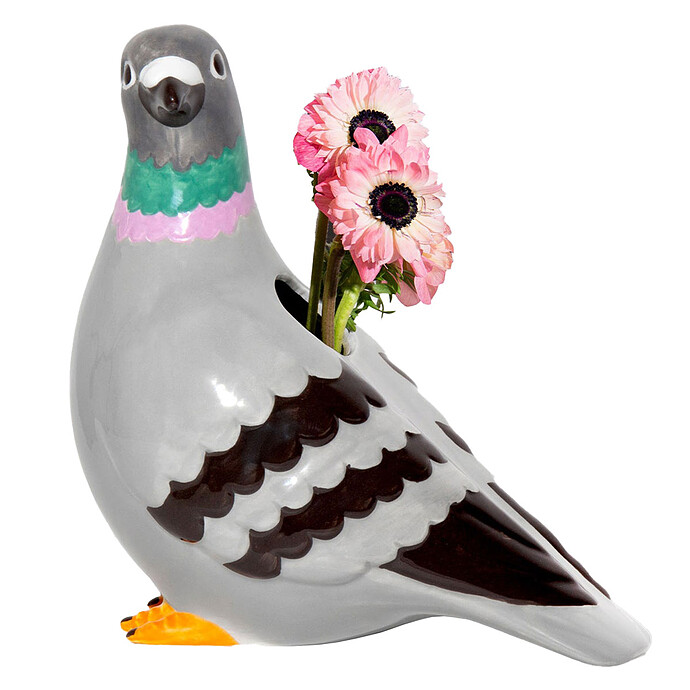 Vase Pigeon DOIY