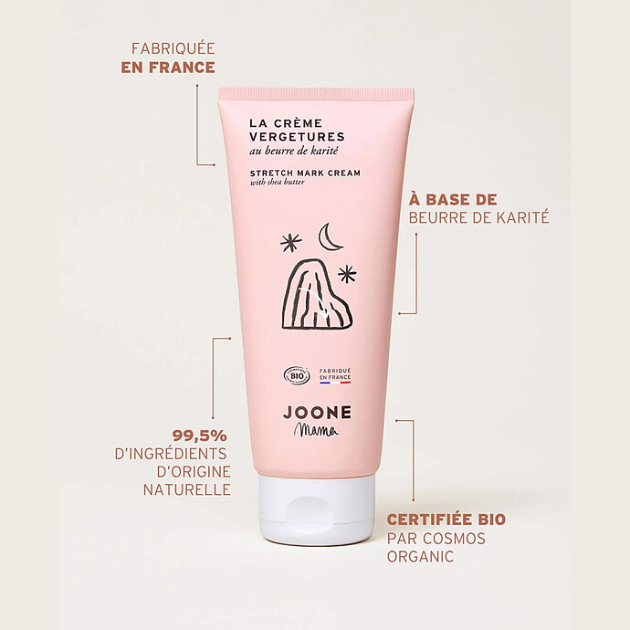 La Crème Vergetures - 200 ml Joone