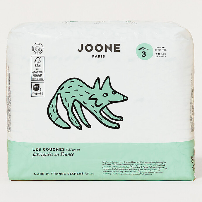 Lot de 27 Couches Iconiques Brigitte - T3 Joone