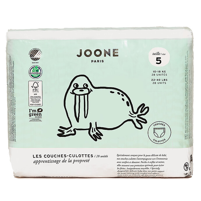 Lot de 28 Couches-culottes Malo - T5 Joone