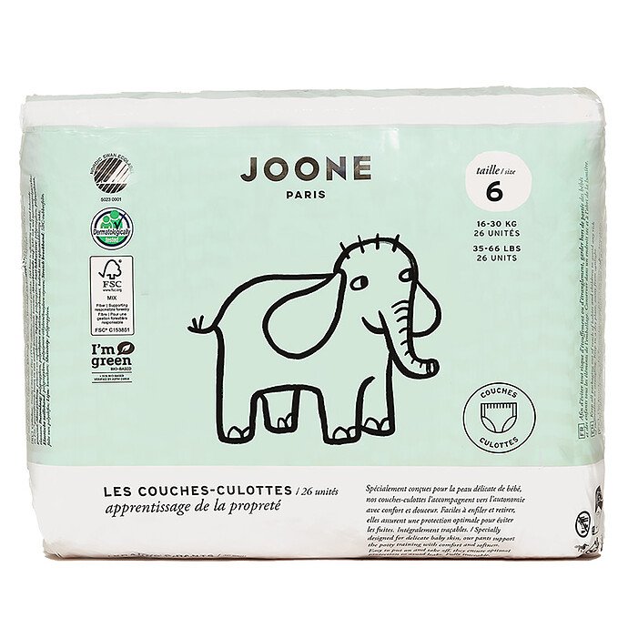 Lot de 26 Couches-culottes Malo - T6 Joone