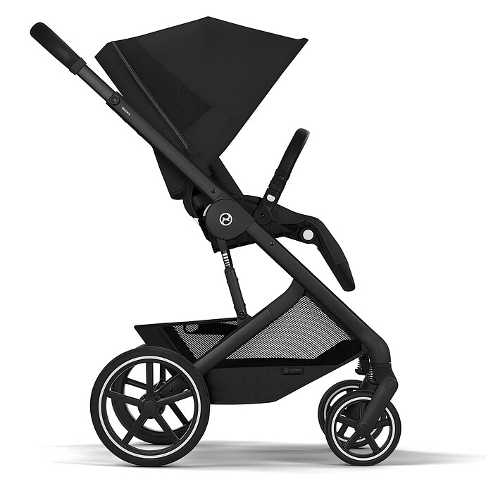 Pack Poussette Balios S Lux 2026 + Nacelle - Moon Black pas cher