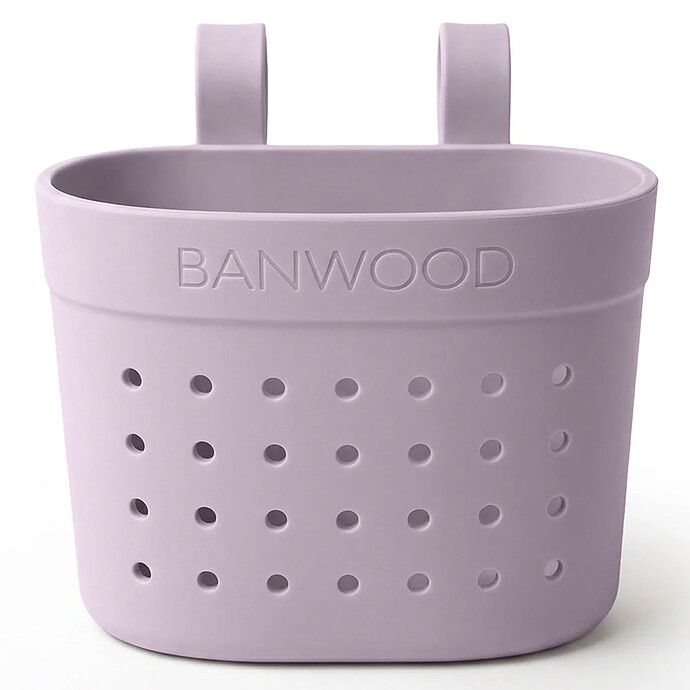 Panier Pin & Ride pour Vélo ou Trottinette - Lavender Banwood