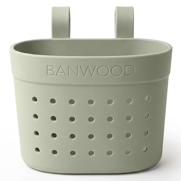 Panier Pin & Ride pour Vélo ou Trottinette - Olive Banwood