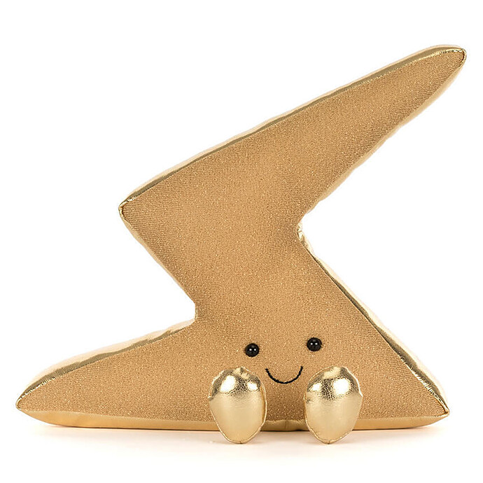 Amuseables Zapperty Lightning Bolt Jellycat
