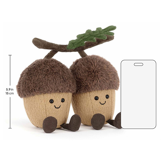 Amuseables Ort & Tum Acorns pas cher