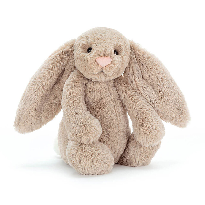 Bashful Beige Bunny - Medium Jellycat