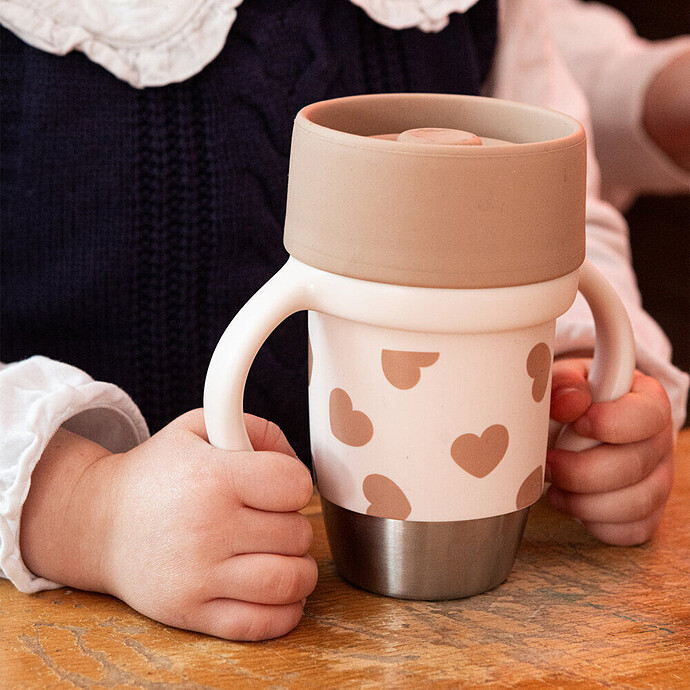 Avis Tasse d'Apprentissage Inox Click & Drink - Big Love