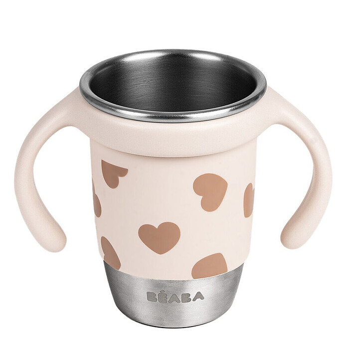 Achat Tasse d'Apprentissage Inox Click & Drink - Big Love