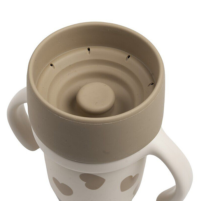 Tasse d'Apprentissage Inox Click & Drink - Big Love pas cher