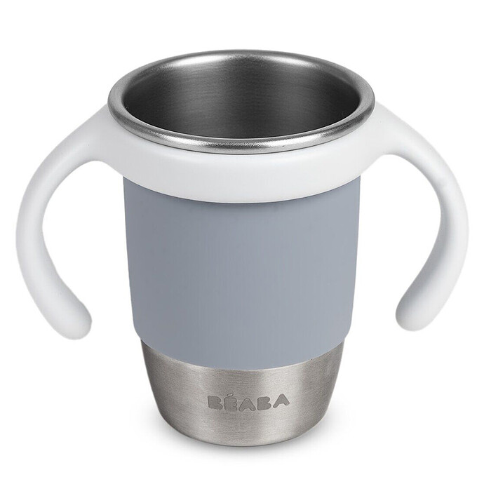 Achat Tasse d'Apprentissage Inox Click & Drink - Pebble