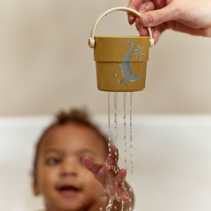 Lot de 4 Gobelets de Bain - Safari Friends pas cher