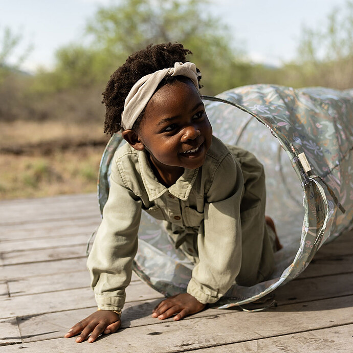 Tente de Jeu avec Tunnel - Safari Friends Little Dutch