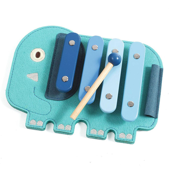 Xylophone SoftiXylo - Baby Color Djeco