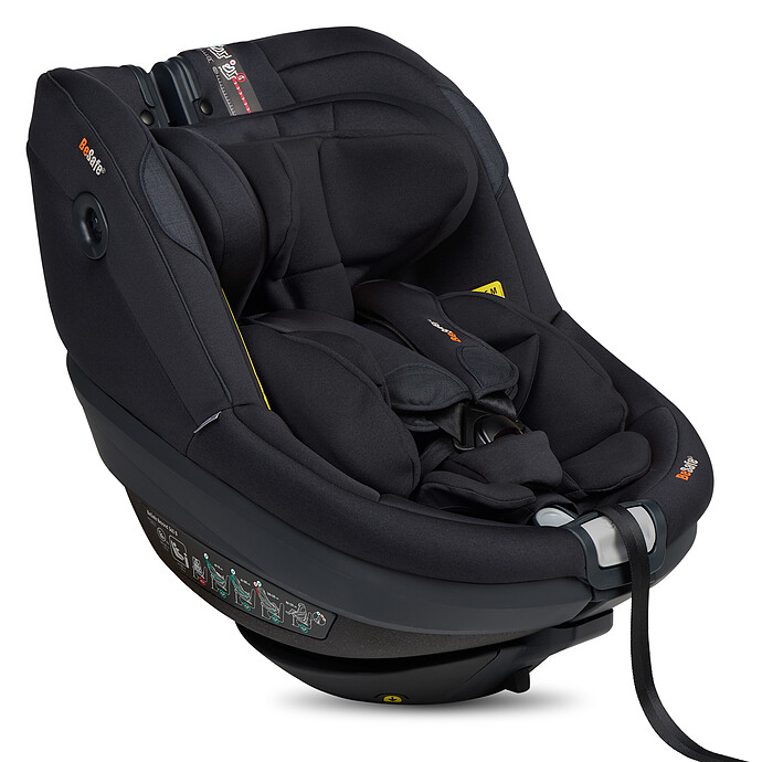 Siège Auto Beyond² 360 Groupe 0+/1/2 i-Size - Black Soft Breeze BeSafe