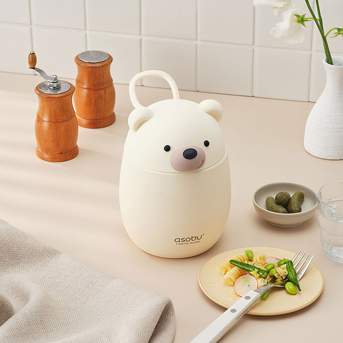 Avis Boîte Repas Isotherme Bestie Foodie - Ours Blanc