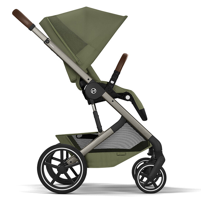 Pack Poussette Balios S Lux 2026 + Nacelle Pliable - Moss Green pas cher