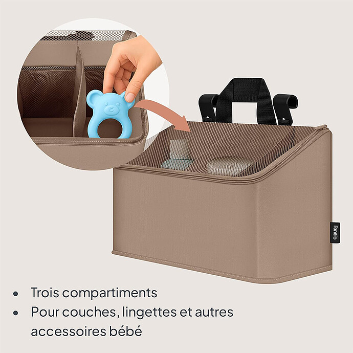 Organisateur pour Lit Bébé ou Table à Langer - Medium pas cher
