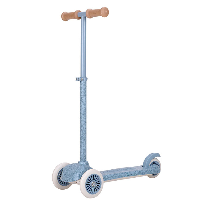 Trottinette 3 Roues - Safari Dreams Blue Little Dutch