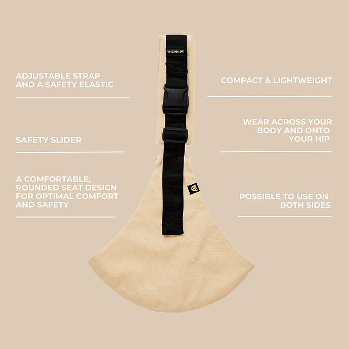 Achat Porte-bébé pour Grand Enfant - Beige