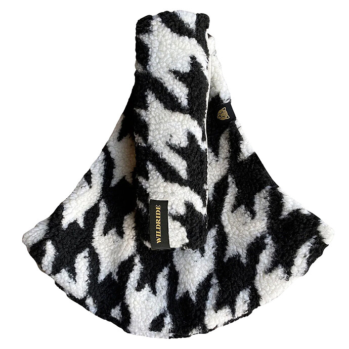 Porte-bébé pour Grand Enfant - Pied-de-poule Teddy Wildride