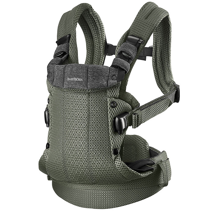 Porte-bébé Harmony 3D Mesh - Vert Foncé (BabyBjörn) - Image 4