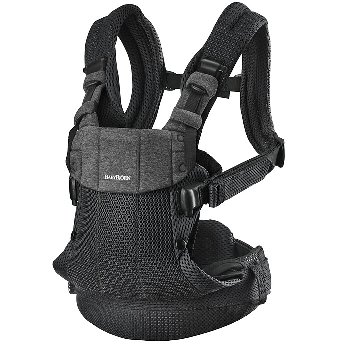 Porte-bébé Harmony 3D Mesh - Noir pas cher