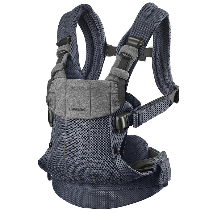 Porte-bébé Harmony 3D Mesh - Anthracite pas cher