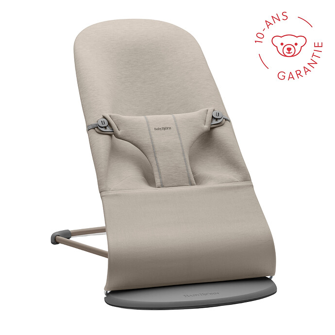 Transat Bliss Jersey 3D - Gris Sable BabyBjörn