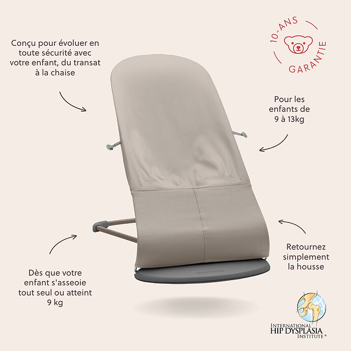 Avis Transat Bliss Jersey 3D - Gris Sable