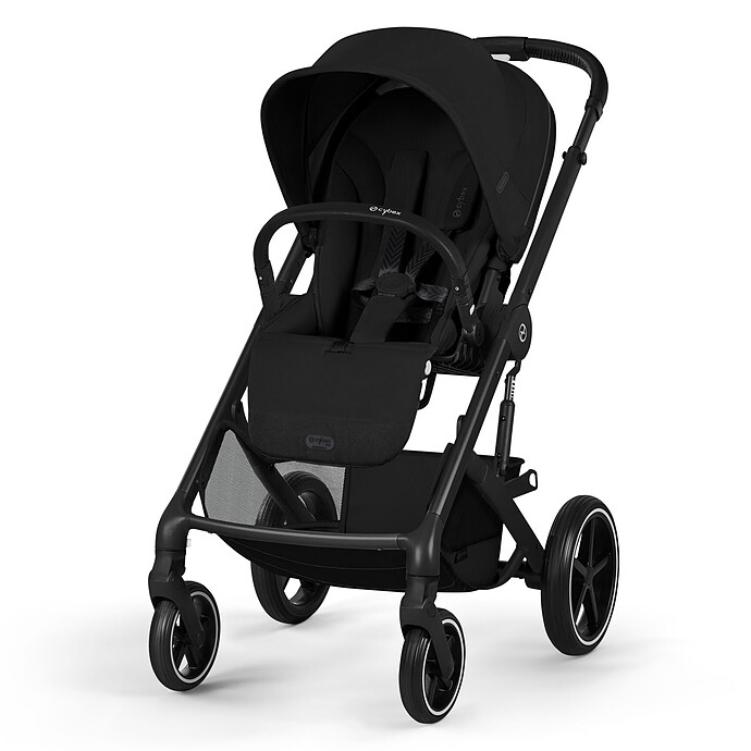 Poussette Citadine Balios S Lux Cadre Noir - Moon Black Cybex