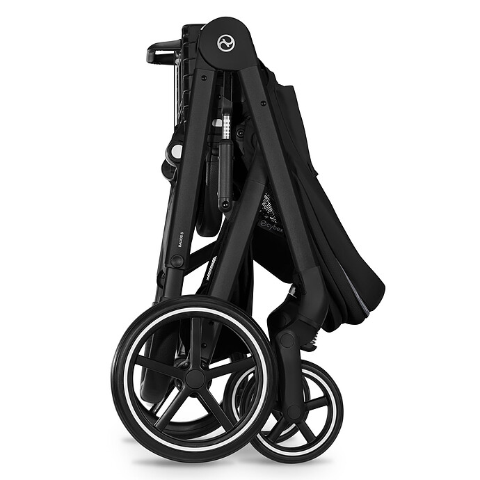 Achat Poussette Citadine Balios S Lux Cadre Noir - Moon Black