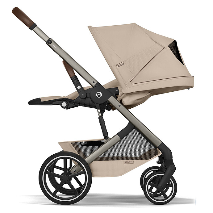 Poussette Citadine Balios S Lux Cadre Taupe - Almond Beige Cybex