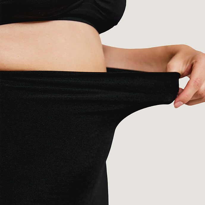 Avis Short de Maintien Gainant Post-partum Noir - XL