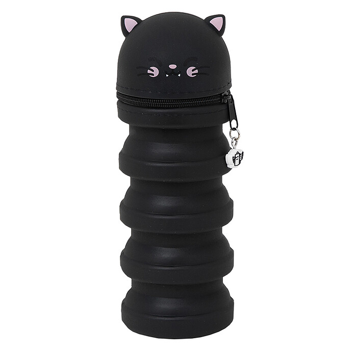 Trousse en Extensible Silicone - Chat Noir Mr Wonderful
